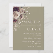 Terracotta Blush Dusty Floral Wedding