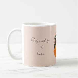 Terracotta Boho Botanical Mom and Baby Coffee Mug