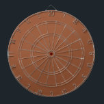 Terracotta Burnt Orange Solid Colour  Dartboard<br><div class="desc">Terracotta Burnt Orange Solid Colour. Modern Colour.</div>