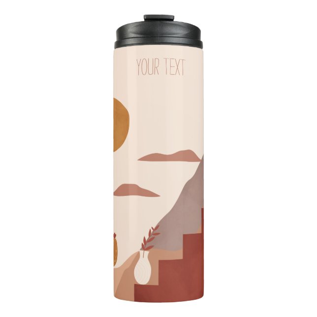 Terracotta by Ludilabel Thermal Tumbler (Front)
