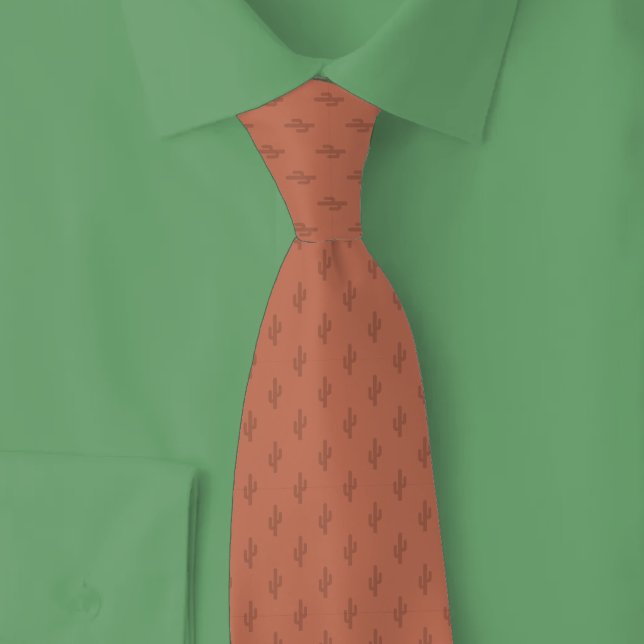 Terracotta Cactus Tie (Creator Uploaded)