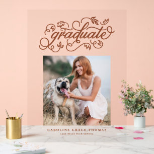 Terracotta Calligraphie rustique