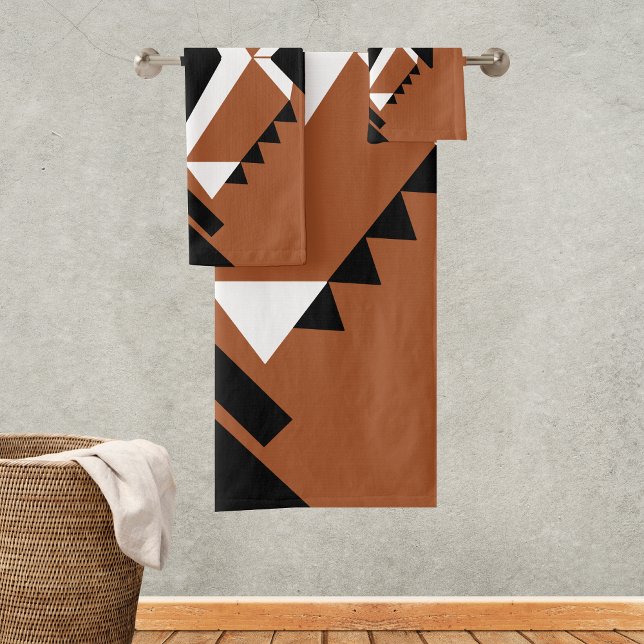 Terracotta-Chic towels Boho Style towel set (Creator Uploaded)