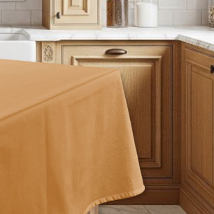  Terracotta cotton tablecloth,  various sizes Tablecloth