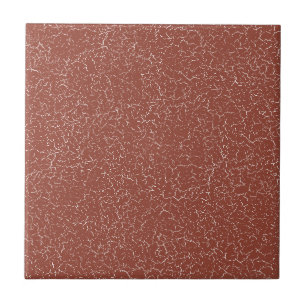 Terracotta Crackle Glaze Solid Colour Tile