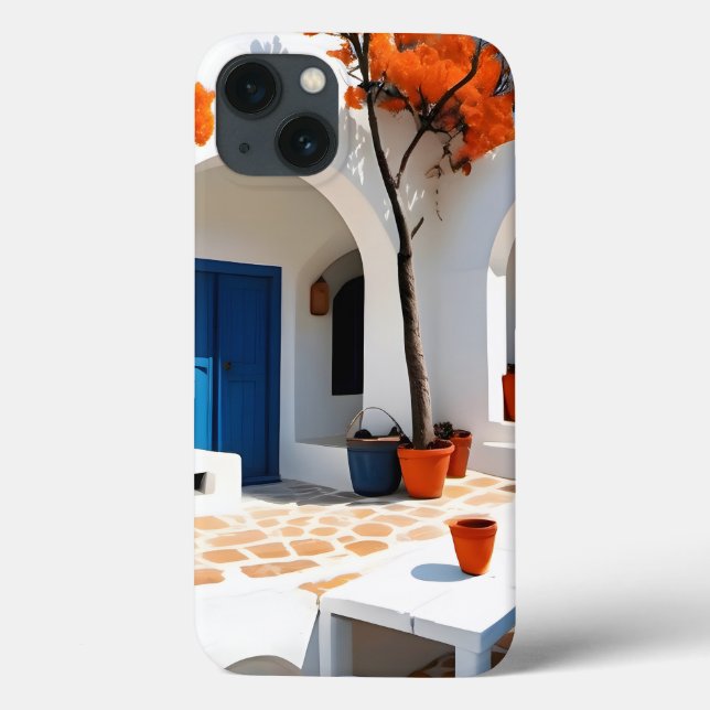 Terracotta Dreams in Greece Case-Mate iPhone Case (Back)