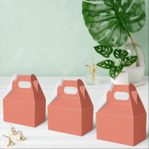 Terracotta favor box