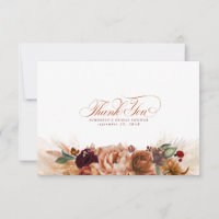 Terracotta Fleurs Boho Petit Merci