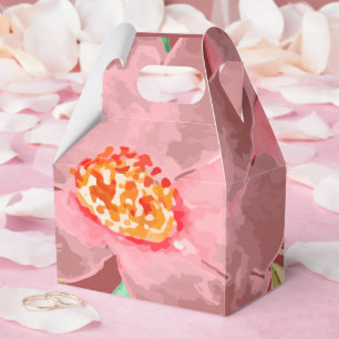 Terracotta Floral Boho Watercolor Favor Box