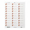 Terracotta Floral Pampas Grass Wedding Label