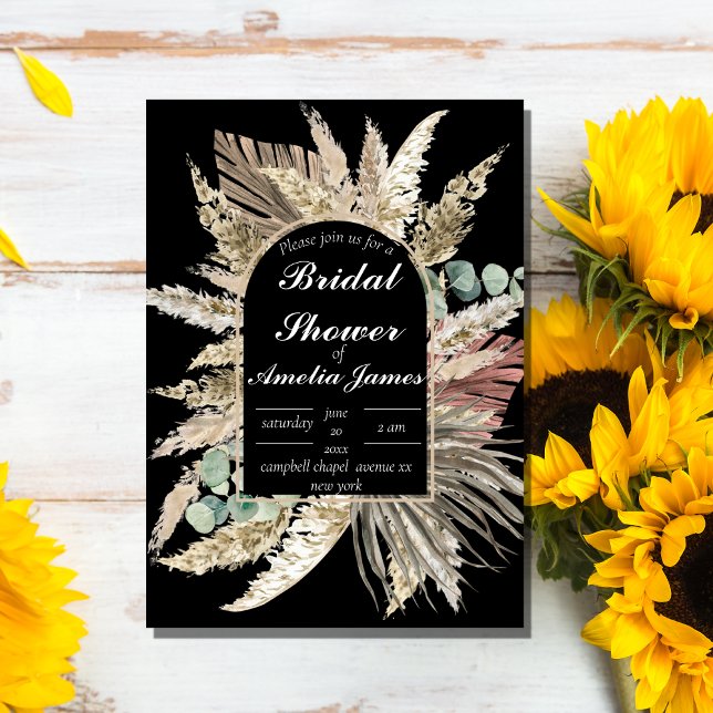  terracotta floral rustic bridal shower  invitation (Creator Uploaded)