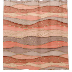 Terracotta Gold Vein Marble - Warm Luxury (10)