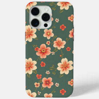 Terracotta Green pattern 2025 iPhone 15 Pro Max Case