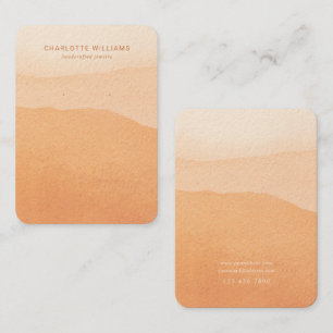 Terracotta Layers Jewellery Display Card