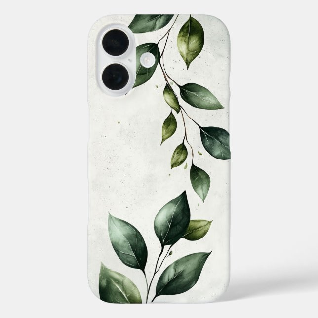 Terracotta Leavescape Case-Mate iPhone Case (Back)