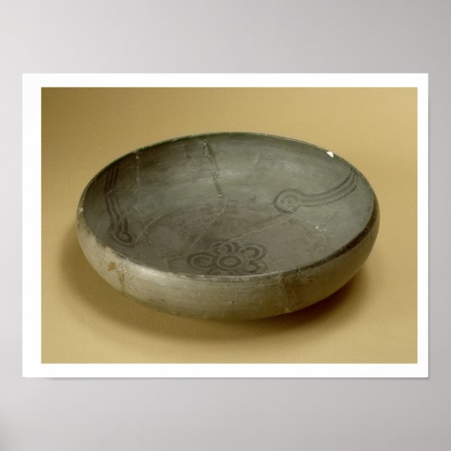 Terracotta painted gray ware, Hastinapur, 800-400 Poster (Front)