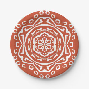Terracotta Paper Plate