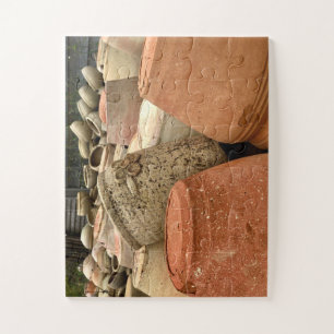 Terracotta Pots on Display   Scicli, Sicily Jigsaw Puzzle
