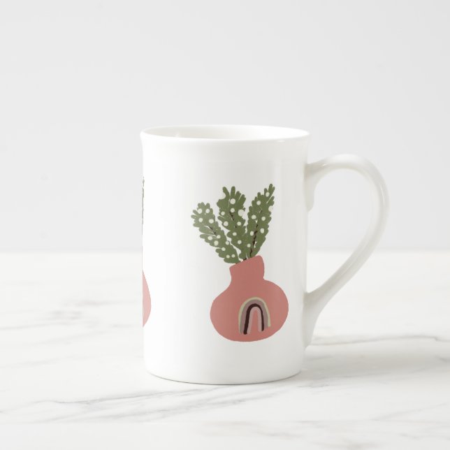 Terracotta Rainbow Natural Planter Specialty Mug (Right)