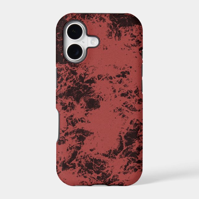 Terracotta red marble texture  (Back)