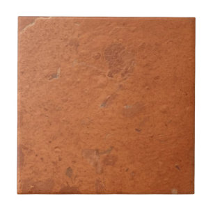 Terracotta red simple rustic tile