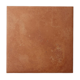 Terracotta red simple rustic tile