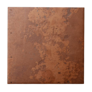 Terracotta red simple rustic tile