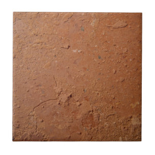 Terracotta red simple rustic tile