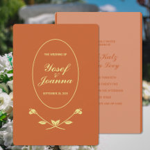 Terracotta Rose Wedding