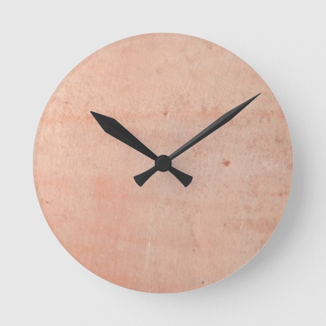 Terracotta Round Clock (Front)