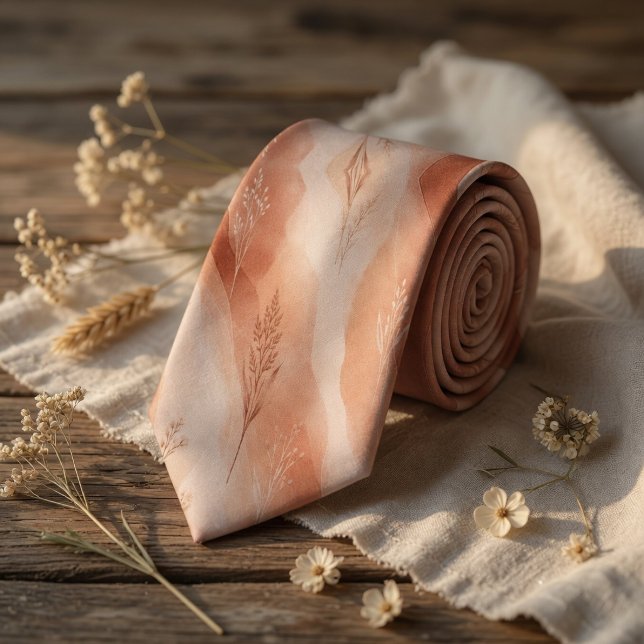 Terracotta Rustic Tie (Creator Uploaded)