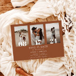 Terracotta Save the Date, Boho Photo Save the Date Invitation<br><div class="desc">This lovely Save the Date Invitation features a gorgeous minimal layout for your Save the Date announcement where you have freedom to create something uniquely yours! Easily edit wording and colours to match your style! Text and background colours are fully editable —> click the "Edit Using Design Tool" button to...</div>