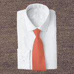 Terracotta Solid Colour Tie<br><div class="desc">Terracotta Solid Colour</div>