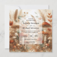 Terracotta Toadstool Woodland Magic Wedding