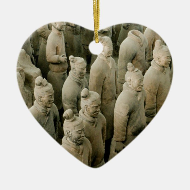 Terracotta Warriors Ceramic Ornament (Front)