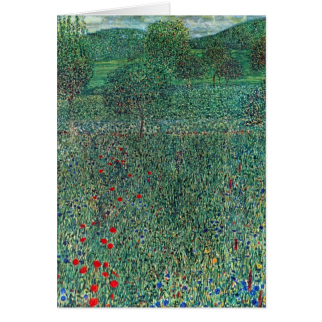 Terrain de fleurs à Litzlberg Klimt, Paysage Vinta (Devant)