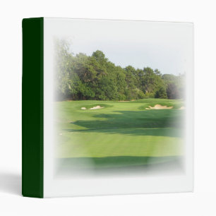 Terrain de golf sur un classeur