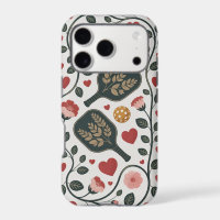 Terrain de Pickleball Romantique avec Vignes Flora
