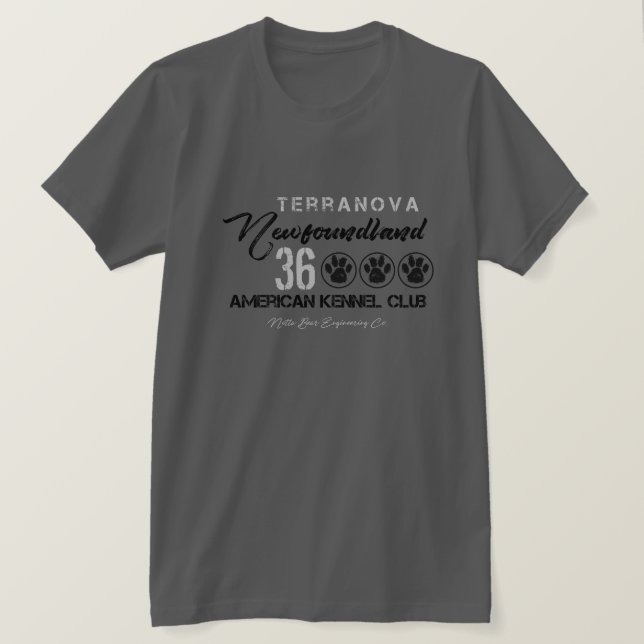 Terranova Newfoundland Tshirt (Design Front)