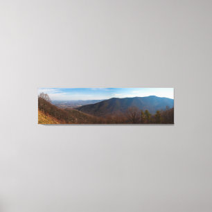 Terrapin Mountain in Autumn, Virginia Canvas Print