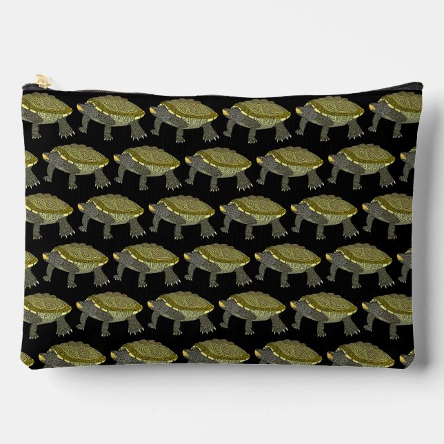 Terrapin (pattern black) - Accessories Pouch (Front)