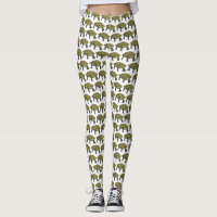 Terrapin (pattern white) - Women's Leggings