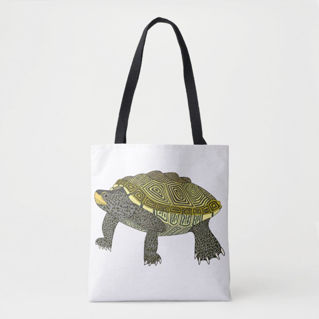 Terrapin (white) - Tote Bag (Front)