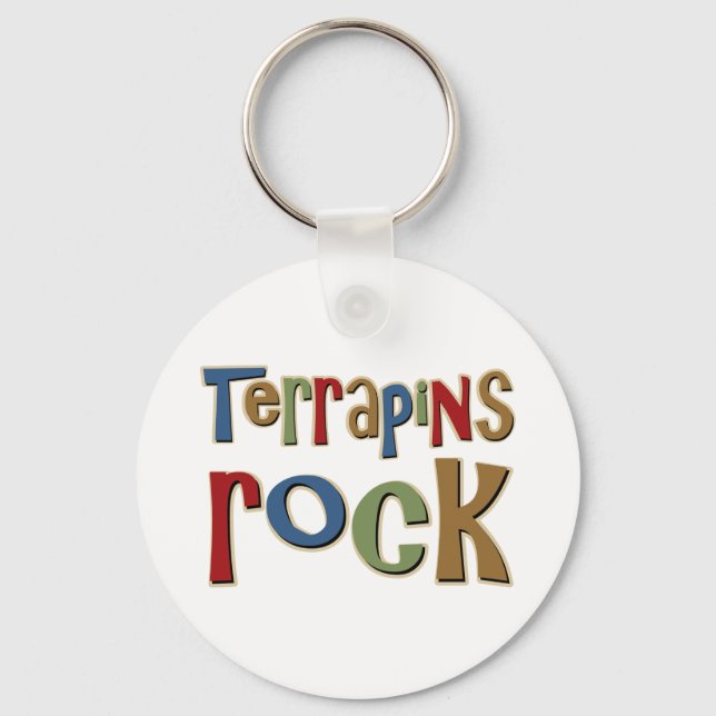 Terrapins Rock Keychain (Front)