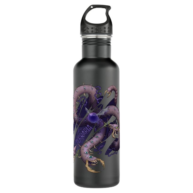Terraria  Eater of Shirts 710 Ml Water Bottle (Front)