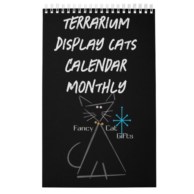Terrarium Afficher Calendrier des chats (Protection)