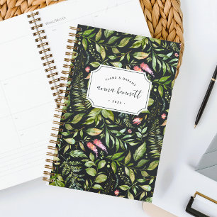 Terrarium Botanical Personalized Planner