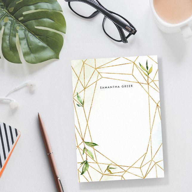 Terrarium Botanical Personalized Post-it Notes (Creator Uploaded)