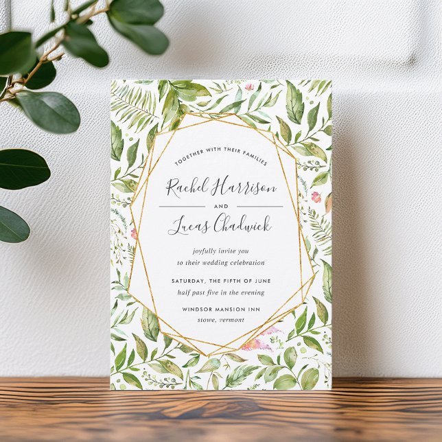 Terrarium Faire-part de mariage (Créateur téléchargé)