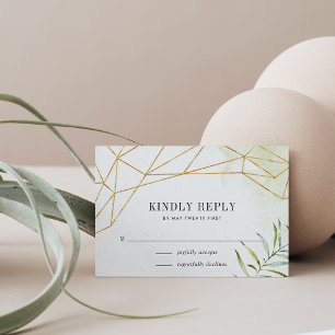 Terrarium RSVP Card